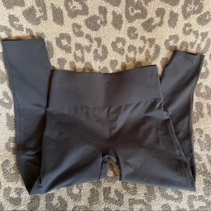 Spanx grey control top leggings Size L